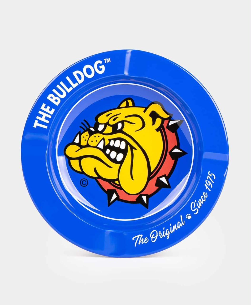 The Bulldog Ashtray (Blue, Round)